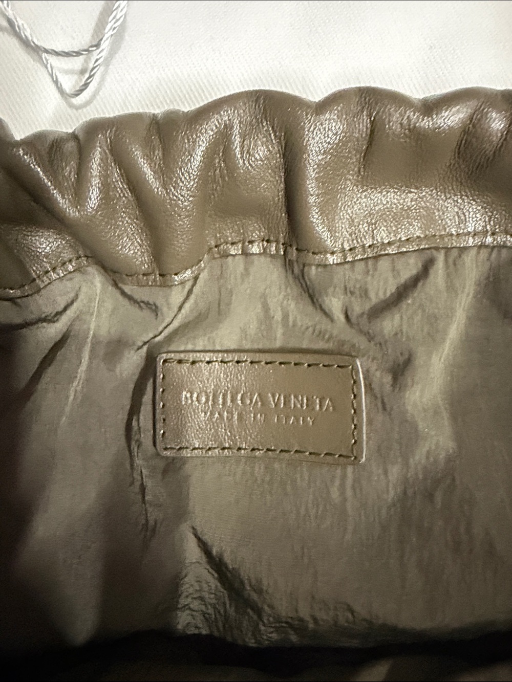 Bottega Veneta Medium Pouch in Cypress Green - Picture 11 of 16